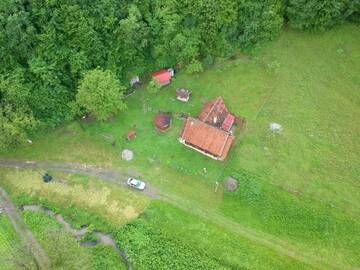 Фото номера Дом для отпуска Лоджи Cabana de pe vale г. Ribicioara 10